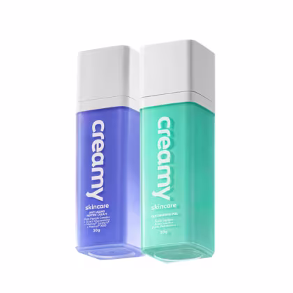 Imagem do produto Kit Creamy Skincare Glicointense Peel e Anti-Aging Peptide Cream (2 produtos)