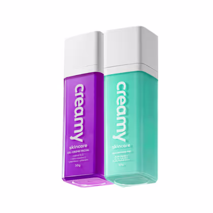 Imagem do produto Kit Creamy Skincare Glicointense Peel e Gel-Creme Retinol 0,3 (2 produtos)