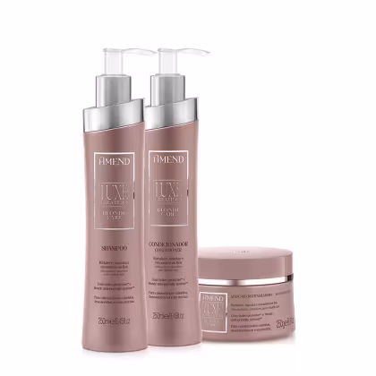 Imagem do produto Kit Amend Luxe Creations Blonde Care Triplo (3 Produtos)