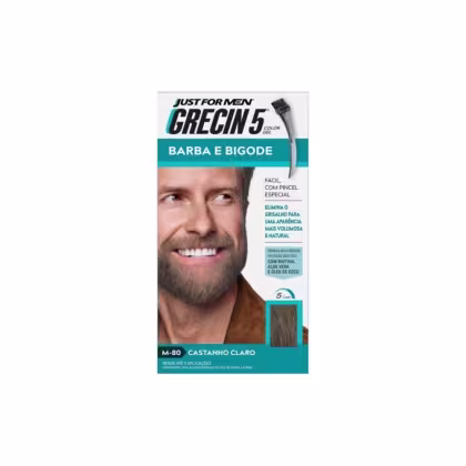 Imagem do produto Tonalizante Grecin 5 Bigode Castanho Claro