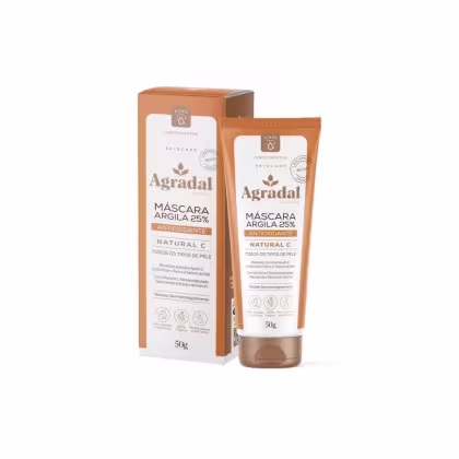 Imagem do produto Mascara Facial Agradal Argila 25% Antioxidante Natural C 50gr