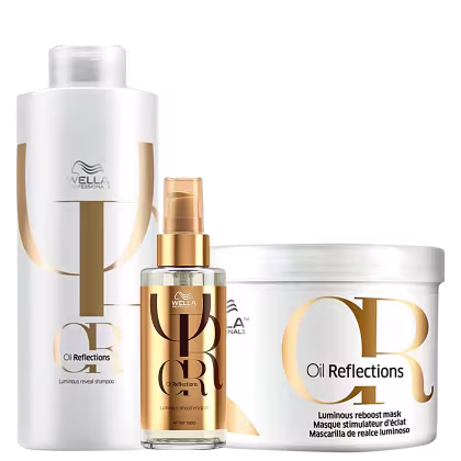 Imagem do produto Kit Wella Professionals Oil Reflections Salon Super Trio (3 Produtos)