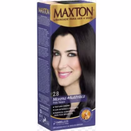 Imagem do produto Maxton Preto Tabaco 2.8 - Tintura Creme 158g