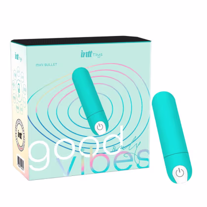 Imagem do produto Vibrador Mini Bullet Sem Fio Good Vibes 10 Vibrações Azul