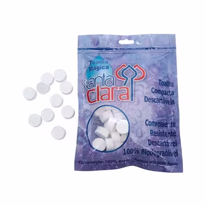 Imagem do produto Toalha Multiuso Descartáveis Santa Clara C/50