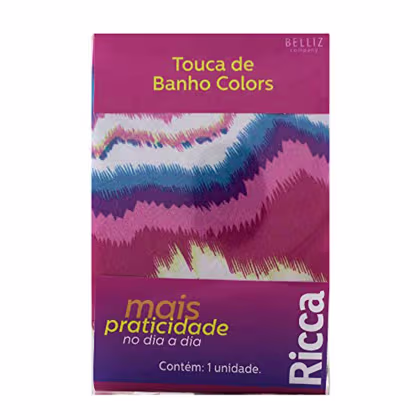 Imagem do produto Touca Banho Ricca Cetim Colors 1Un