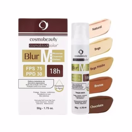 Imagem do produto Cosmobeauty Blur M FPS 75 PPD 30 Bronze - Protetor Solar 50g