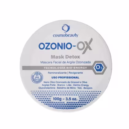 Imagem do produto Cosmobeauty Mask Detox Facial de Argila Ozonizada OX 100g - Normal