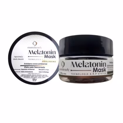 Imagem do produto Cosmobeauty Melatonin Mask Máscara Facial Colágeno 100gr - Normal