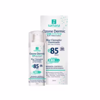 Imagem do produto Samana Ozone Dermic Blur Clareador Ozonizado FPS 85 - 50ml - Bege