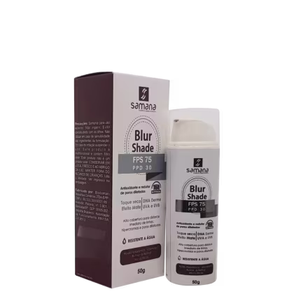 Imagem do produto Samana Blur Shade FPS75 Bronze - Protetor Solar Facial com Cor 50g