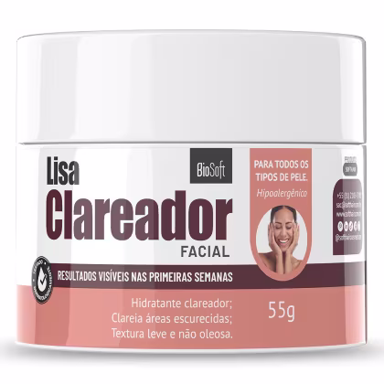 Imagem do produto Creme Lisa Clareador Facial