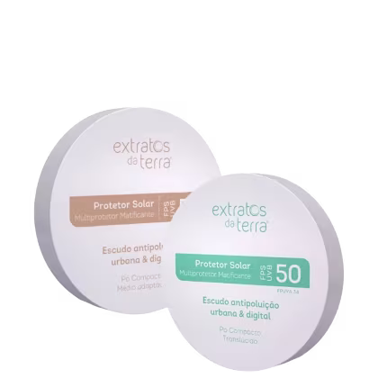 Imagem do produto Pó Compacto Multiprotetor Matificante com Filtro FPS 50 12g - Translúcido