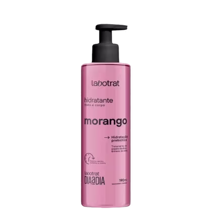 Imagem do produto Hidratante Morango Dia a Dia Corpo e Rosto 190ml Labotrat