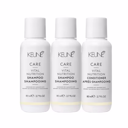 Imagem do produto Kit Keune Care Vital Nutrition Shampoo e Condicionador 80ml (3 produtos)