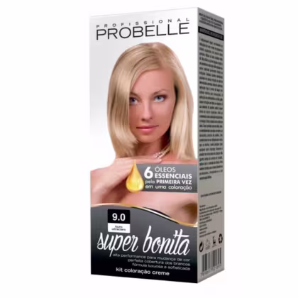 Imagem do produto TINTURA PROBELLE SUPER BONITA 9.0 LOURO ULTRACLARO