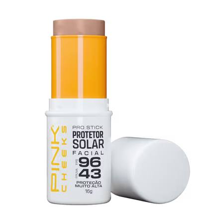 Imagem do produto Pink Cheeks Pro Stick FPS96 Pro15 - Protetor Solar em Bastão com Cor 16g