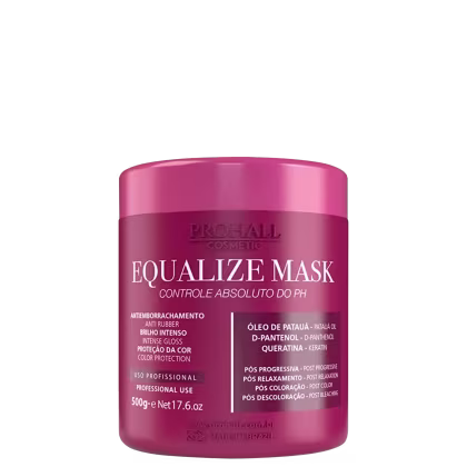 Imagem do produto Prohall Máscara Neutralizadora de PH Equalize Mask 500g - Máscara Neutralizante com  Proteção da Cor, Brilho Intenso e Antiemborrachamento