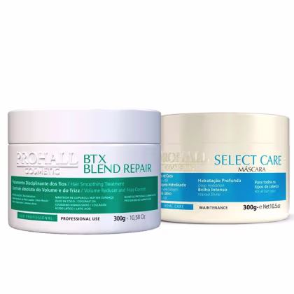 Imagem do produto Kit Blend Repair Prohall 300g + Máscara Select Care 300g