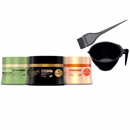 Imagem do produto Cronograma Haskell Hidranutre Cavalo Forte Tutano P +Cumbuca