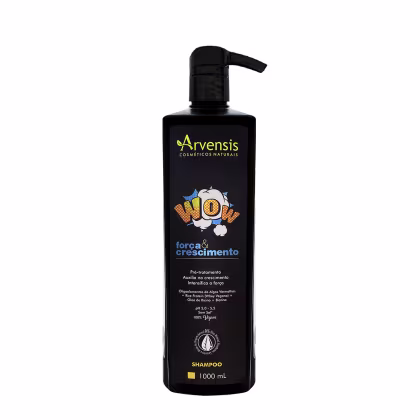 Imagem do produto Arvensis Wow Cachos Naturais Vegano - Shampoo sem Sulfato 1l