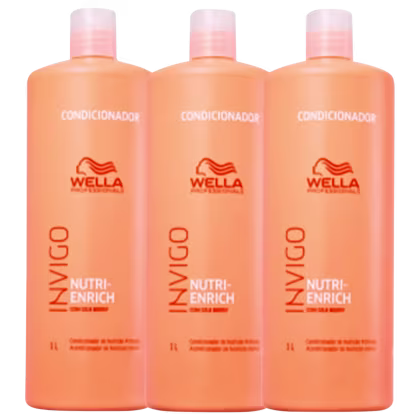 Imagem do produto Kit Wella Professionals Invigo Nutri-Enrich Triplo Condicionador (3 Unidades)