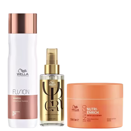 Imagem do produto Kit Wella Professionals Fusion Nutri-Enrich Reflections (3 Produtos)