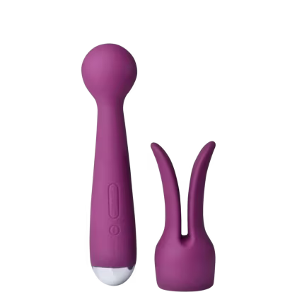 Imagem do produto Vibrador Varinha Mágica Estimulador Clitoriano Aquecimento Roxo Emma Svakom