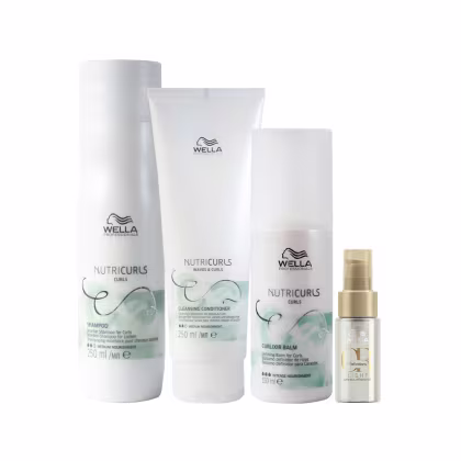 Imagem do produto Kit Wella Professionals Nutricurls Shining Trio (3 Produtos)