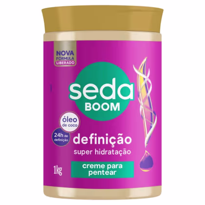 Imagem do produto Seda Boom Definição com Óleo de Coco - Creme para Pentear 1kg