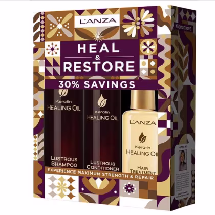 Imagem do produto Kit L'Anza Keratin Healing Oil Heal & Restore (3 Produtos)