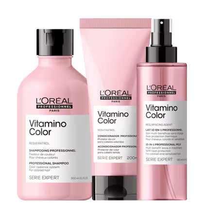 Imagem do produto Kit L’Oréal Professionnel Serie Expert Vitamino Color Triplo (3 Produtos)
