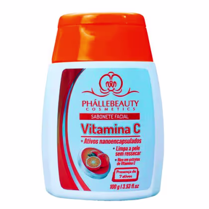 Imagem do produto Sabonete Facial Vitamina C Phállebeauty PH0738