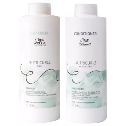 Imagem do produto Kit Wella Professionals Nutricurls Salon Duo (2 Produtos)