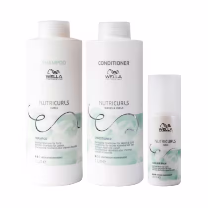 Imagem do produto Kit Wella Profissionals Nutricurls Trio (3 Produtos)