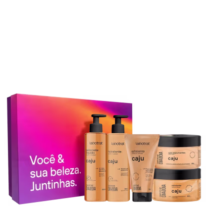 Imagem do produto KIT DIA A DIA EXPERIENCIA DE BANHO CAJU C/ 5 ITENS - LABOTRAT