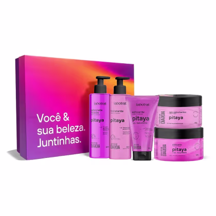 Imagem do produto KIT DIA A DIA EXPERIENCIA DE BANHO PITAYA C/ 5 ITENS - LABOTRAT