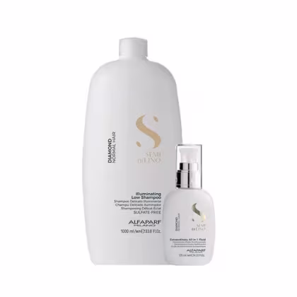 Imagem do produto Kit Alfaparf Semi Di Lino Diamond Illuminating Extraordinary (2 Produtos)