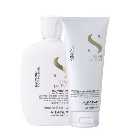 Imagem do produto Kit Alfaparf Semi Di Lino Diamond Illuminating Hair (2 Produtos)