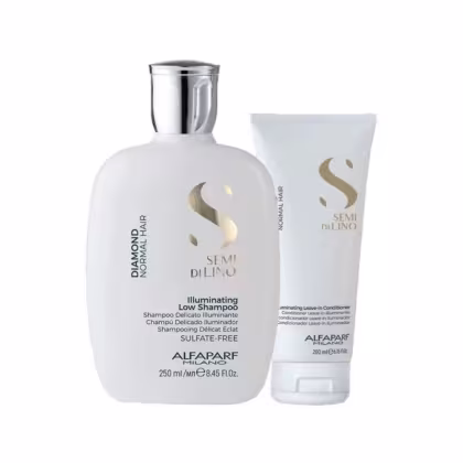 Imagem do produto Kit Alfaparf Semi Di Lino Diamond Illuminating Hair (2 Produtos)