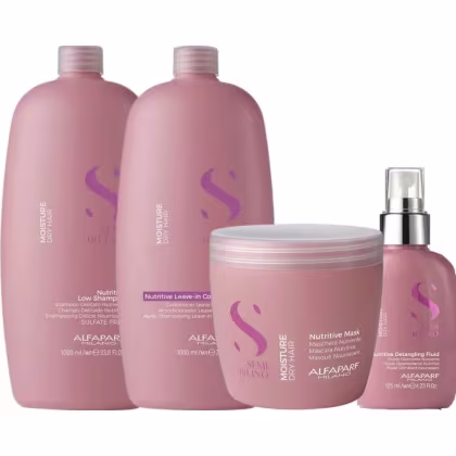 Imagem do produto Kit Alfaparf Semi Di Lino Moisture Nutritive Super (4 Produtos)
