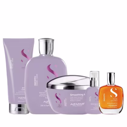 Imagem do produto Kit Alfaparf Semi Di Lino Smooth Smoothing (5 Produtos)