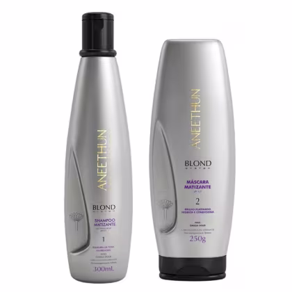 Imagem do produto Kit Aneethun Blond System Double Matizador (2 Produtos)