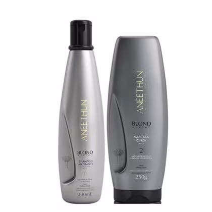 Imagem do produto Kit Aneethun Blond System Duo Cinza (2 Produtos)