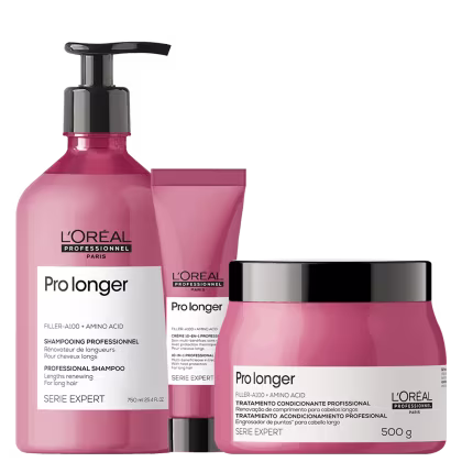 Imagem do produto Kit L'Oréal Professionnel Serie Expert Pro Longer Preenchimento de Pontas Trio (3 Produtos)