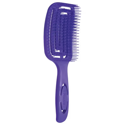 Escova de Cabelo Raquete Wet & Dry, da marca Ricca.