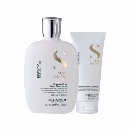Imagem do produto Kit Alfaparf Semi Di Lino Diamond Illuminating Duo (2 Produtos)