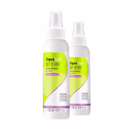 Imagem do produto Kit Deva Curl Spray Antifrizz Set It Free 120ml (2 produtos)