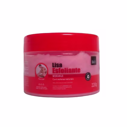 Esfoliante Corporal Lisa Morango Bio Soft