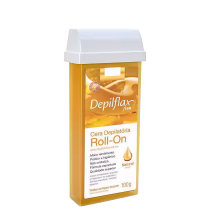 Imagem do produto Depilflax Natural Refil - Cera Depilatória Roll-On 100g
